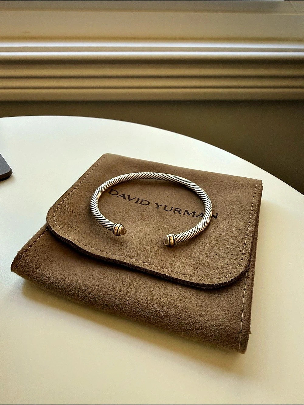 David Yurman Cable Classics Bracelet with Gemstones - size small